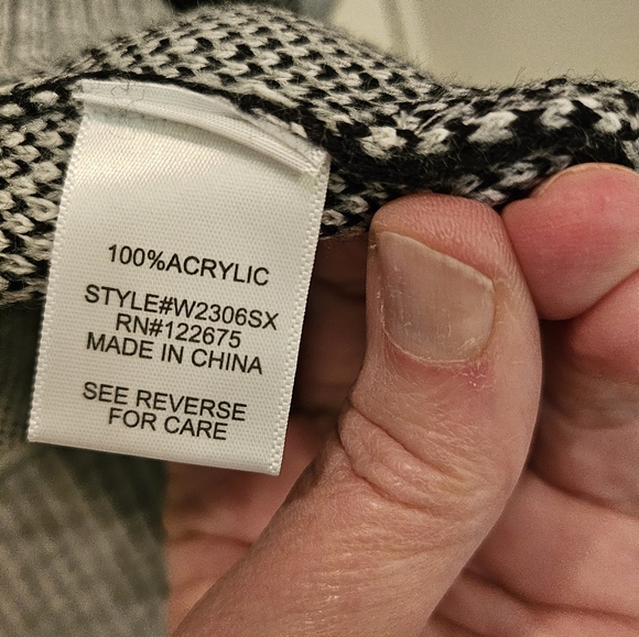 NWT stitch open front cardigan (D57) - Picture 9 of 10